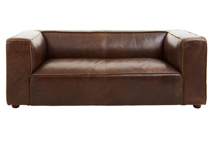 Bath Two Seater Mexico Brown Leather Sofa