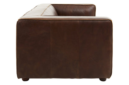 Bath Three Seater Mexico Brown Leather Sofa