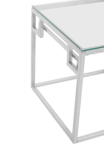 Aurora Silver Side Table