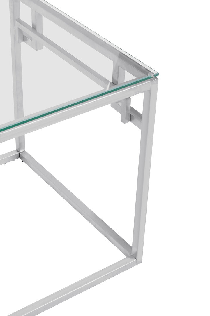 Aurora Silver Side Table