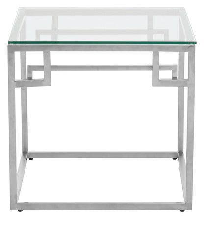 Aurora Silver Side Table