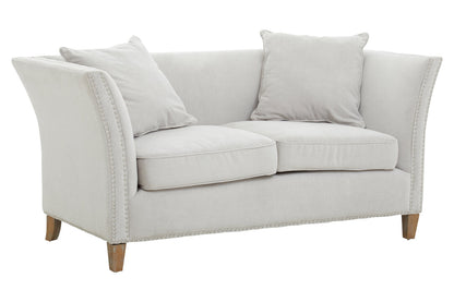 Siena Two Seat Grey Fabric Sofa