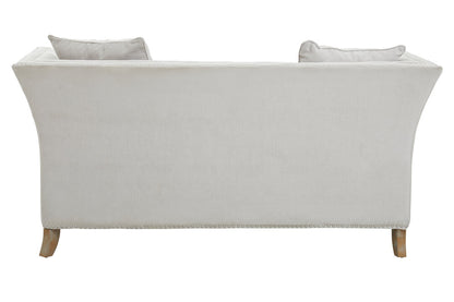 Siena Two Seat Grey Fabric Sofa