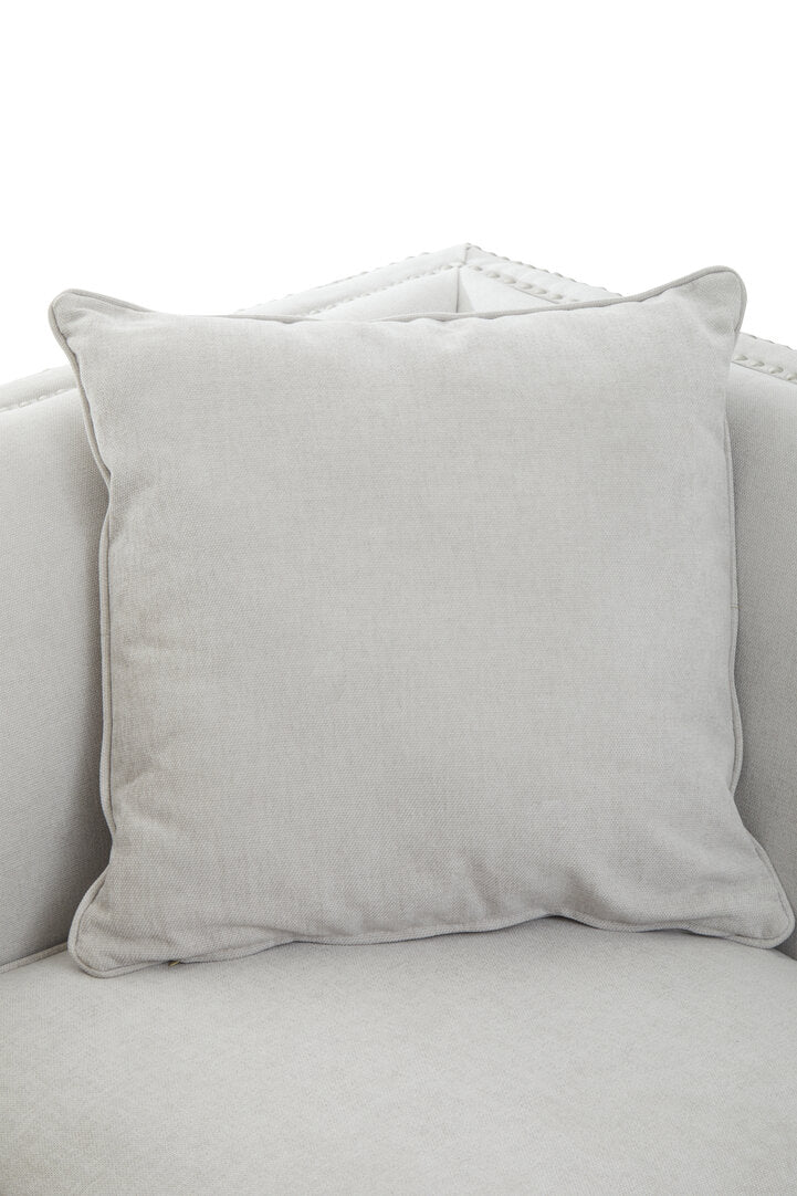 Siena Two Seat Grey Fabric Sofa