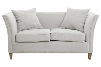 Siena Two Seat Grey Fabric Sofa