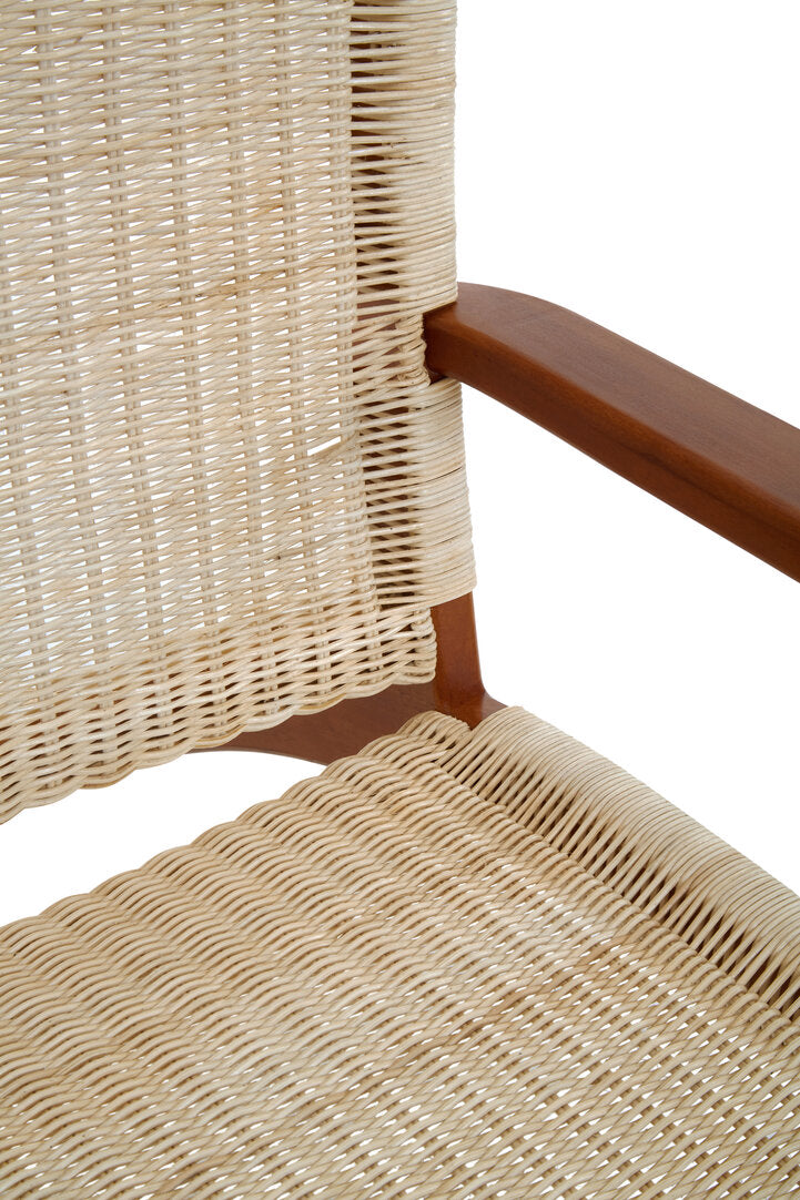 Granada Woven Chair In Natural Rattan