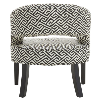 Sorrento Park Greek Key design Cutout Lounge Chair