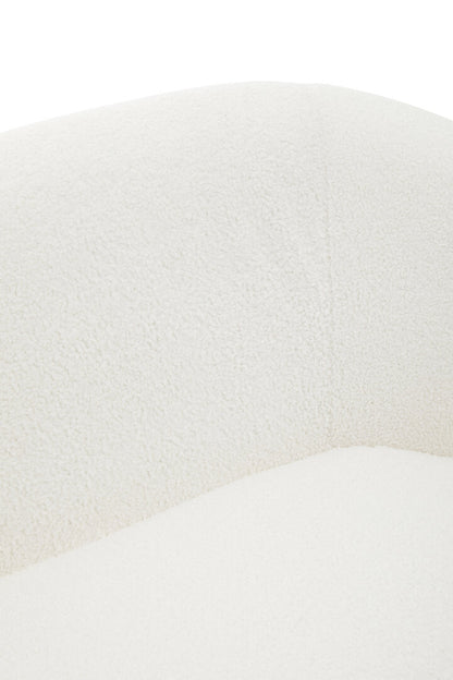 Cordoba Two Seat Sofa With Gold Finish Legs