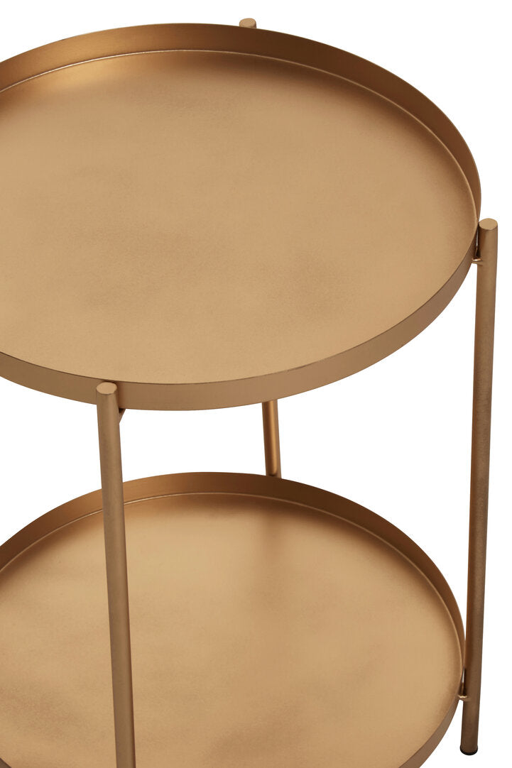 Whitby Gold Side Table