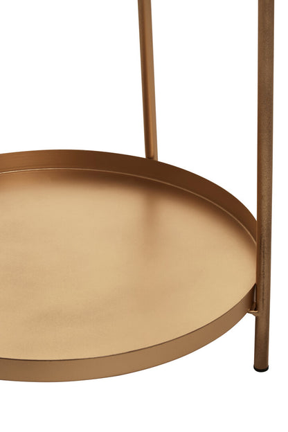 Whitby Gold Side Table