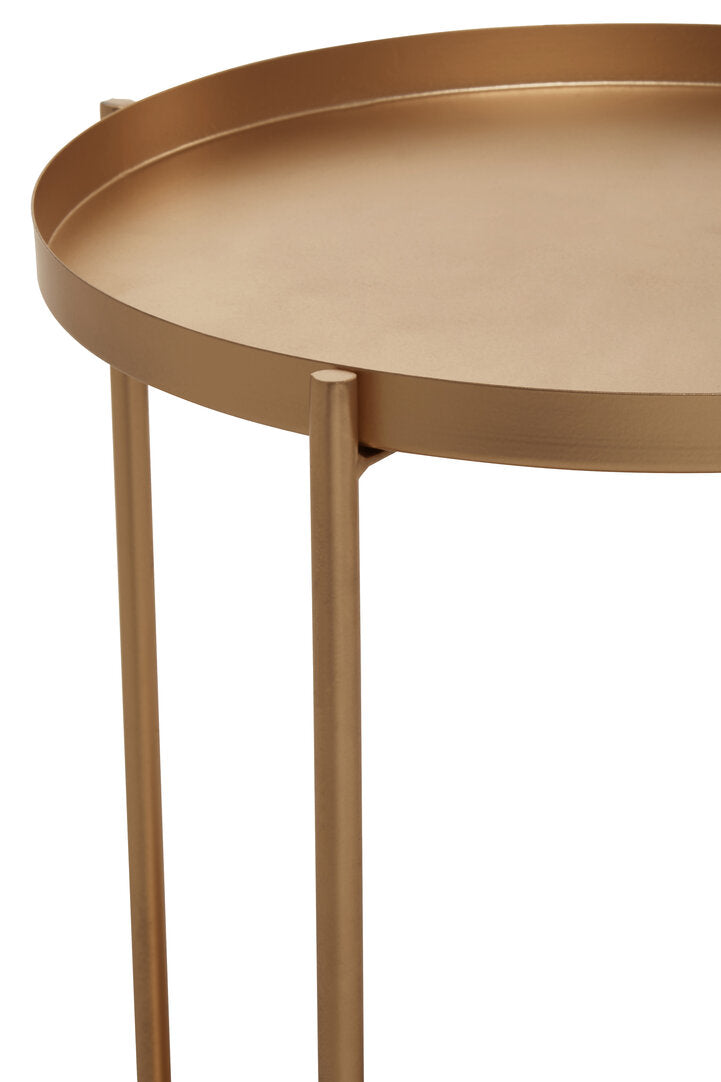 Whitby Gold Side Table