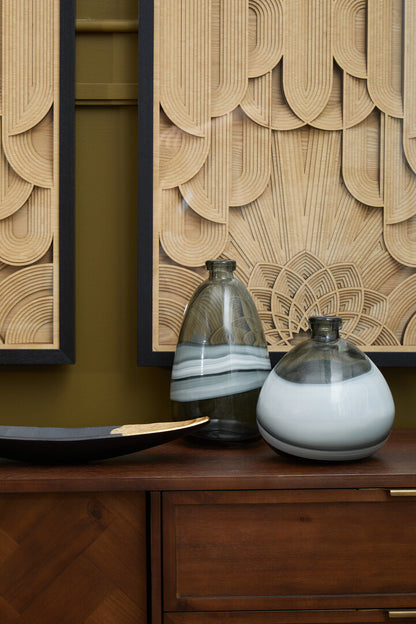 Como Acacia Wood Effect Sideboard