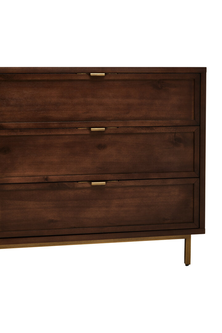 Como Acacia Wood Effect Sideboard