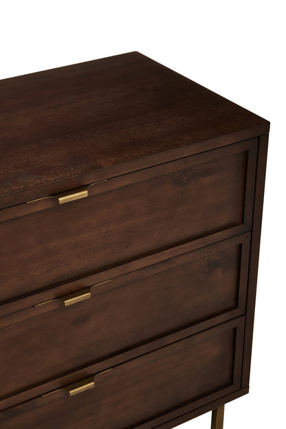 Como Acacia Wood Effect Sideboard