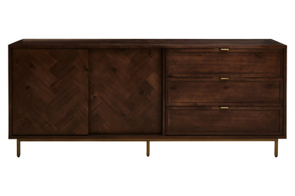 Como Acacia Wood Effect Sideboard