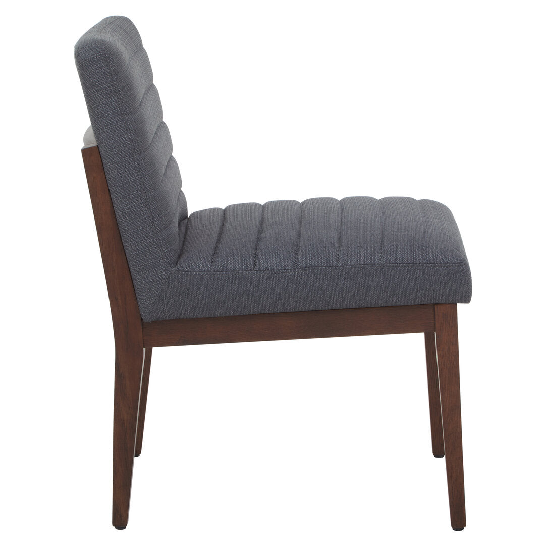Como Charcoal Grey Dining Chair with Oak Legs