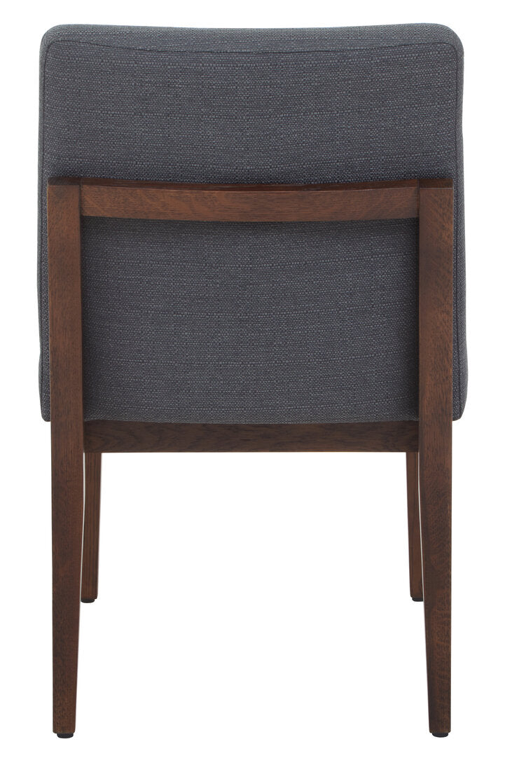 Como Charcoal Grey Dining Chair with Oak Legs