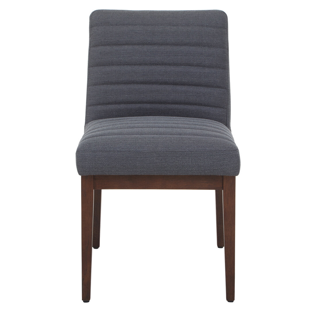Como Charcoal Grey Dining Chair with Oak Legs