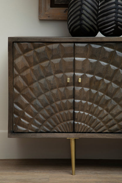 Savoy 4 Door Mango Wood Sideboard