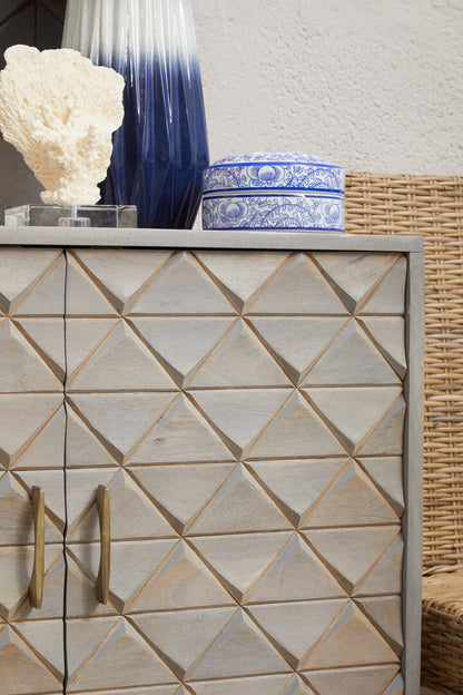 Regent 4 Door Mango Wood Sideboard