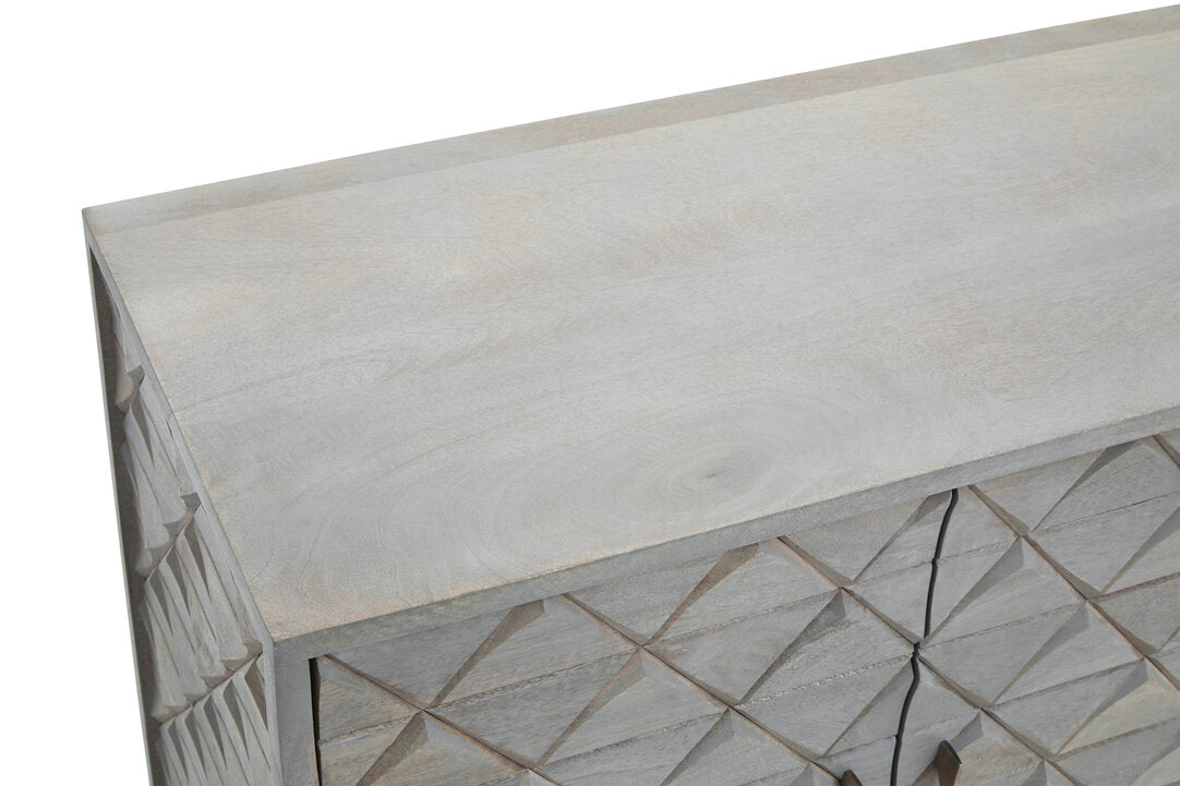 Regent 4 Door Mango Wood Sideboard