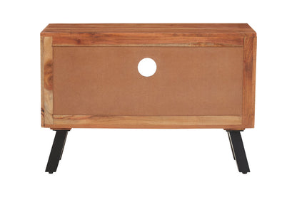 Florence Two Drawer Acacia Media Unit