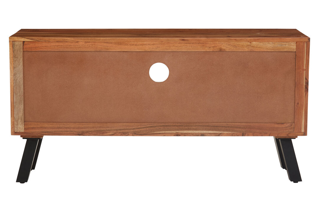 Florence Three Drawer Acacia Media Unit