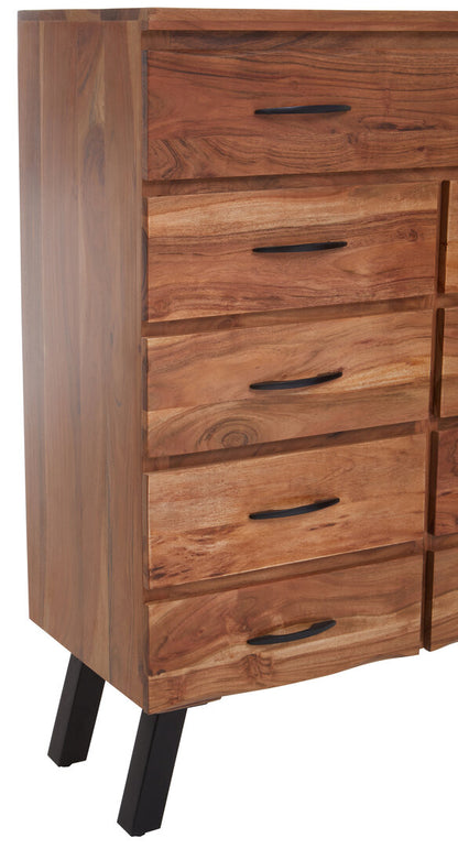 Florence 9 Drawer Acacia Chest