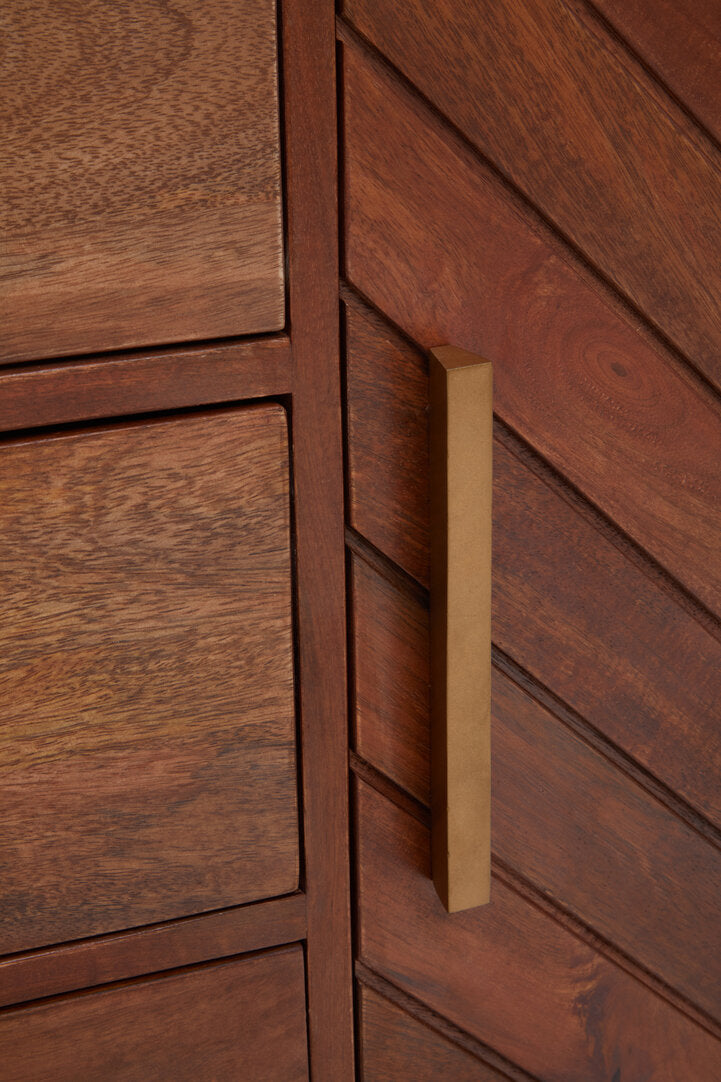 Cannes Mango Wood Small Sideboard