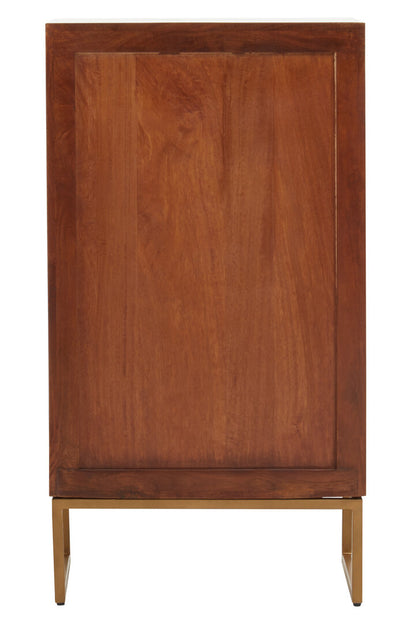 Cannes Mango Wood Chest of 5 Drawers