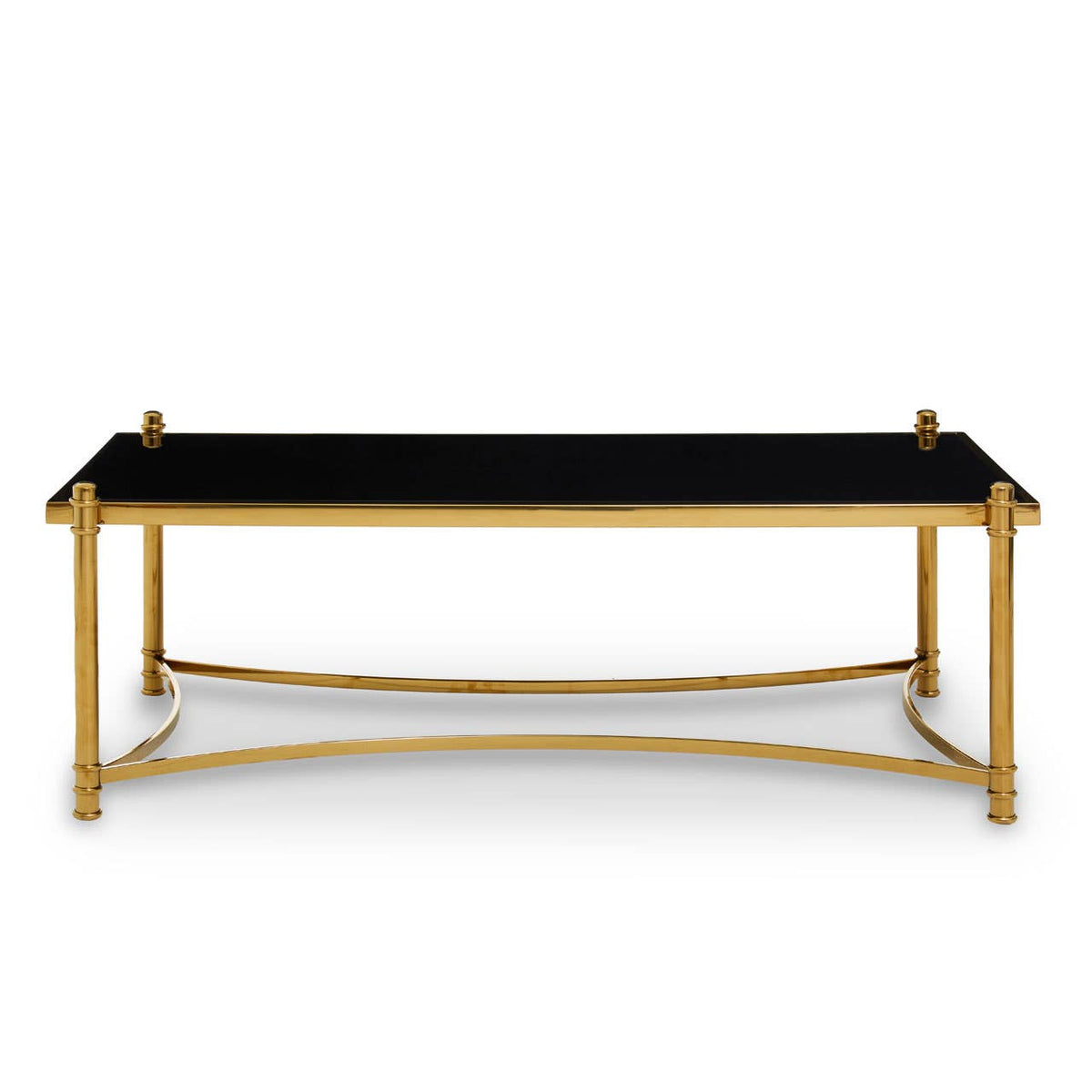 Monaco Rectangular Coffee Table with Glass 