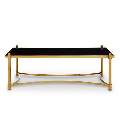 Monaco Rectangular Coffee Table with Glass 