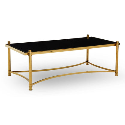 Monaco Rectangular Coffee Table with Glass 