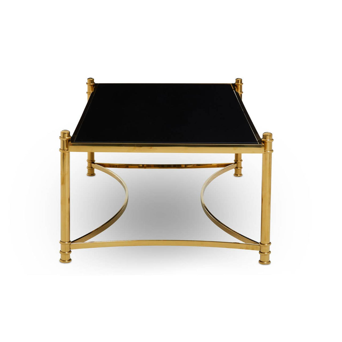Monaco Rectangular Coffee Table with Glass 
