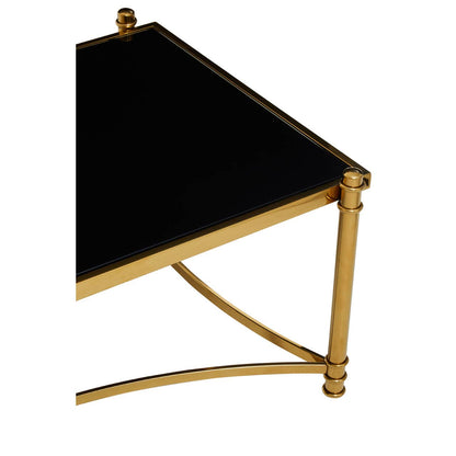 Monaco Rectangular Coffee Table with Glass 
