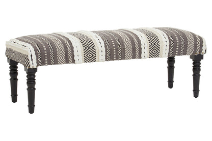 Granada Grey And White Bench