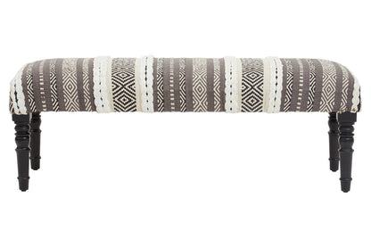 Granada Grey And White Bench