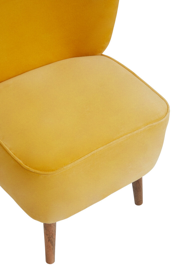 Granada Yellow Print Chair
