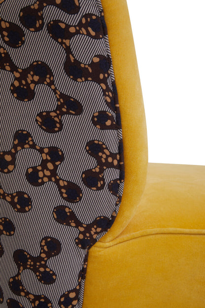 Granada Yellow Print Chair