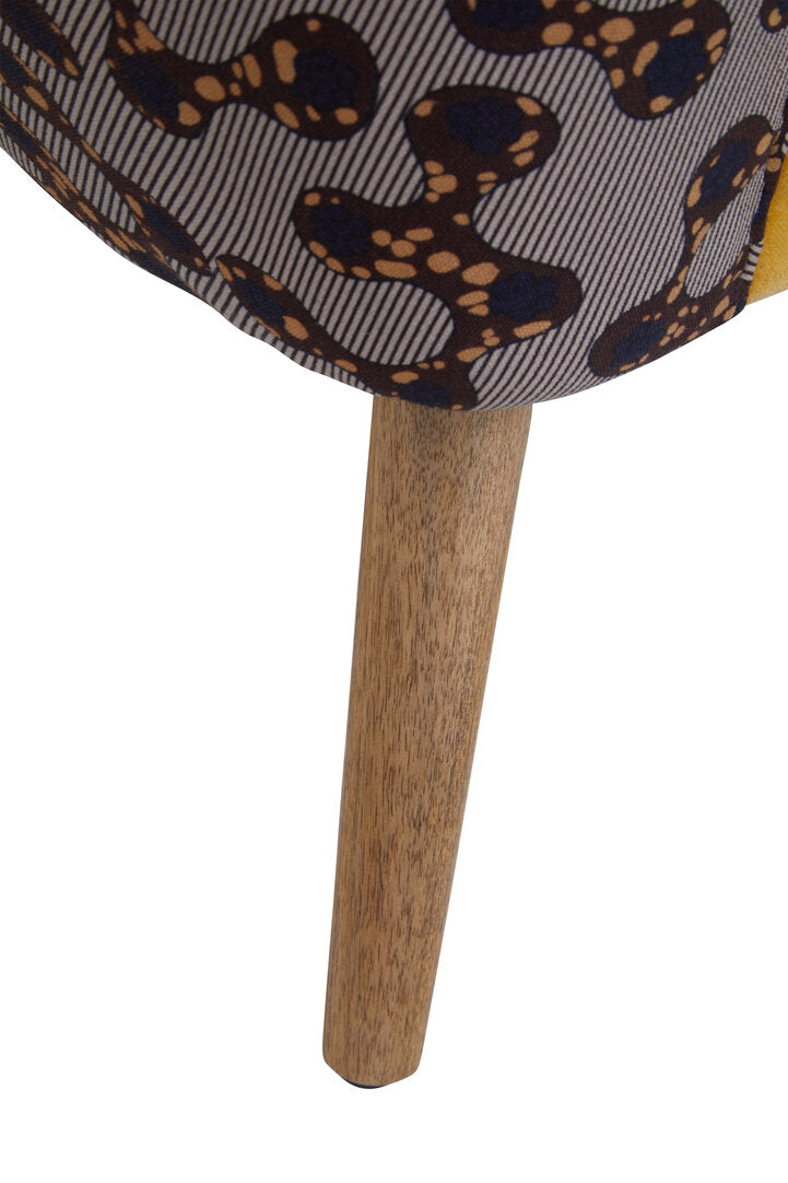 Granada Yellow Print Chair