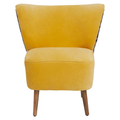 Granada Yellow Print Chair