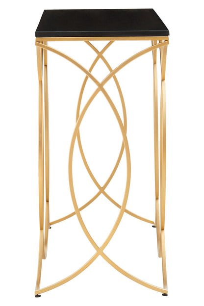 Granada Black and Gold Console Table