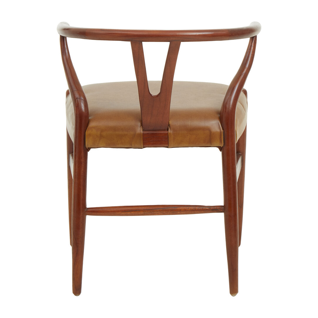 Seville Cow Camel Leather Chair