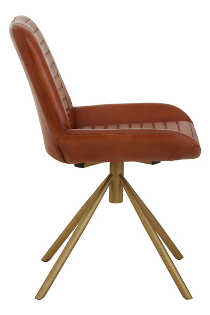Verona Tan Leather Chair