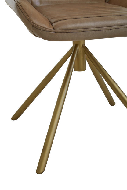 Verona Grey Leather Chair