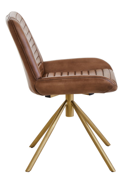 Verona Brown Leather Chair