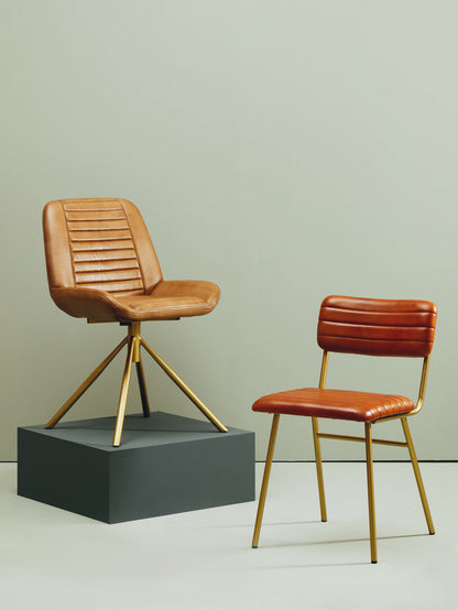 Verona Brown Leather Chair