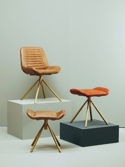 Verona Brown Leather Chair