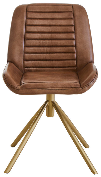 Verona Brown Leather Chair