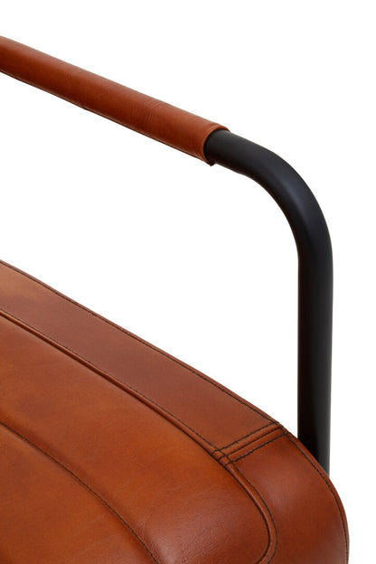 Verona Tan Leather Armchair